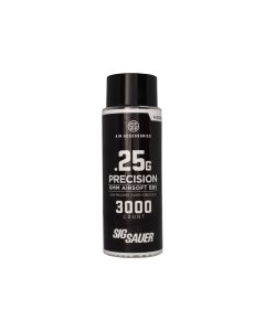 6MM AIRSOFT BB, 0.25G, 3,000CT