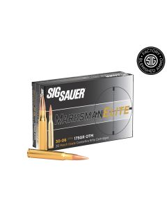 30-06 SPRG, 175GR, Elite Match Grade, OTM - Blemished