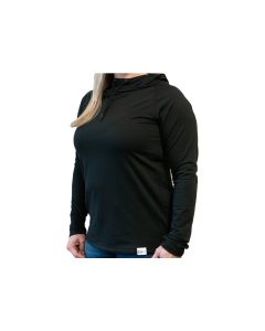 ROSE WOMEN'S ARROWHEAD HOODIE - BLACK
