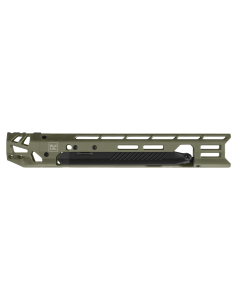 CROSS 14-INCH HANDGUARD WITH BIPOD - MOSS GREEN - BLK LBL