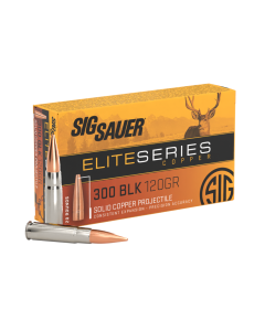 300BLK, 120GR, Elite Hunting Solid Copper