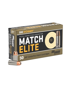 9MM, 115GR, ELITE V-CROWN COMPETITION, JHP