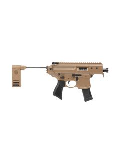 "The SIG MPX COPPERHEAD rifle: A compact and agile firearm featuring a minimalist design and exceptional performance, ideal for close-quarters engagements."