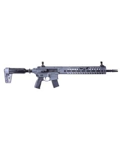 22 caliber, high performance, pre-charged pneumatic SIG SAUER MCX Virtus PCP Air Rifle double the muzzle energy of classic CO2 models & use the SIG Rapid Pellet Magazine.