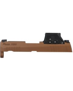 P320 X-COMPACT 9MM 3.6" SLIDE ASSEMBLY, SIG-LOC PRO, COYOTE