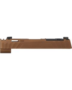 P365-XL 9MM SPECTRE 3.1" INTEGRATED COMPENSATOR SLIDE ASSEMBLY, OPTIC READY, COYOTE