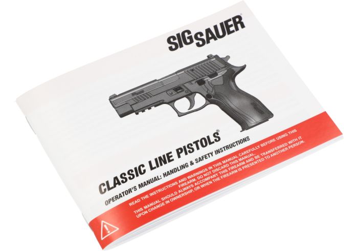 SP2009 SP2340 Owner's Manual Sigarms Sig Sauer Pistol Sig Pro SP2022 