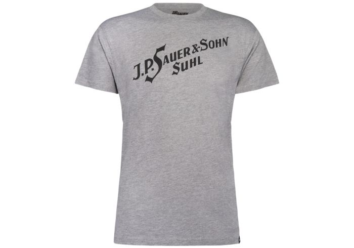 J.P. SAUER & SOHN T-SHIRT - GRAY