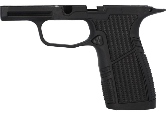 P365 9MM SNUB NOSE GRIP MODULE - BLACK - TYRANT CNC