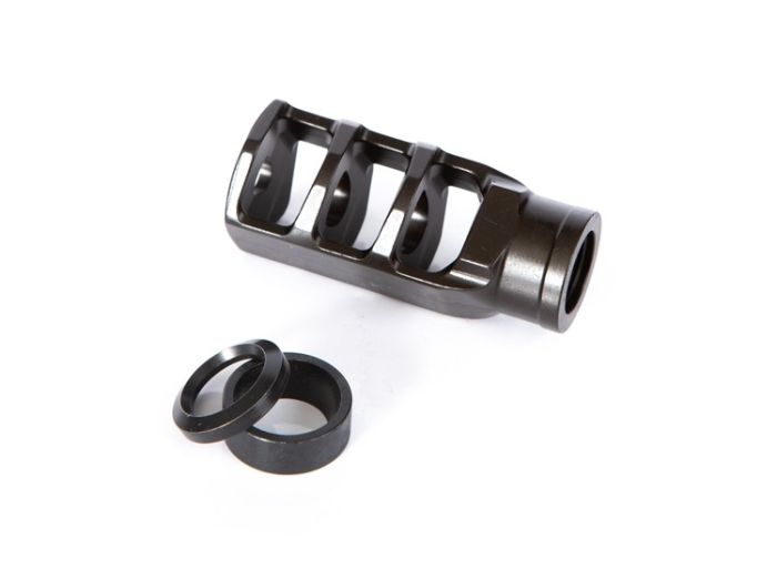 what does a handgun compensator do