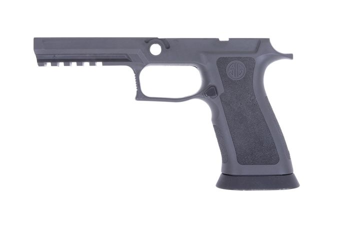 P320 TXG FULL 9MM/40/.357 GRIP MODULE - GRAY, MEDIUM GRIP