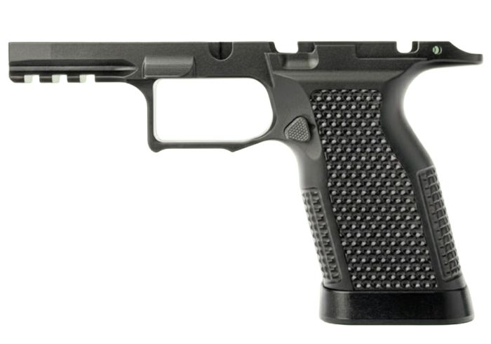 P365-XMACRO ALUMINUM R11 MANUAL SAFETY GRIP MODULE - ECM PRECISION