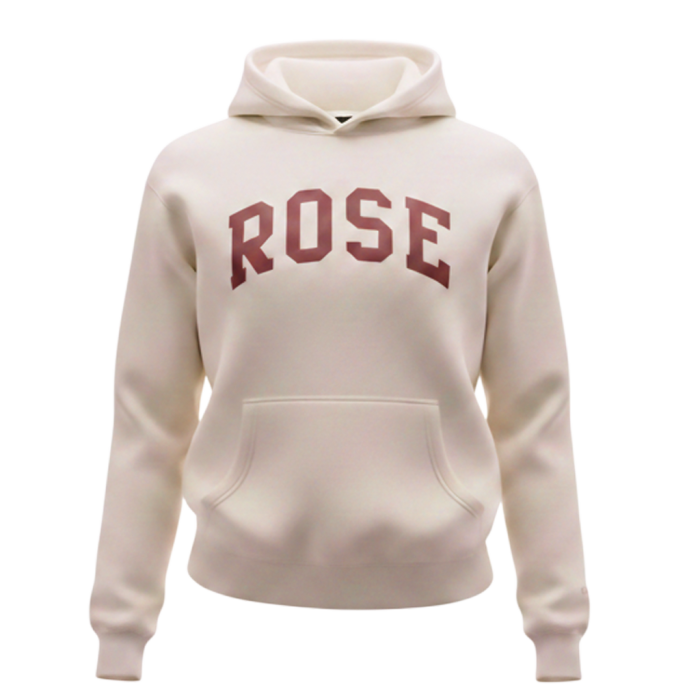 ROSE CLASSIC HOODIE - BEIGE
