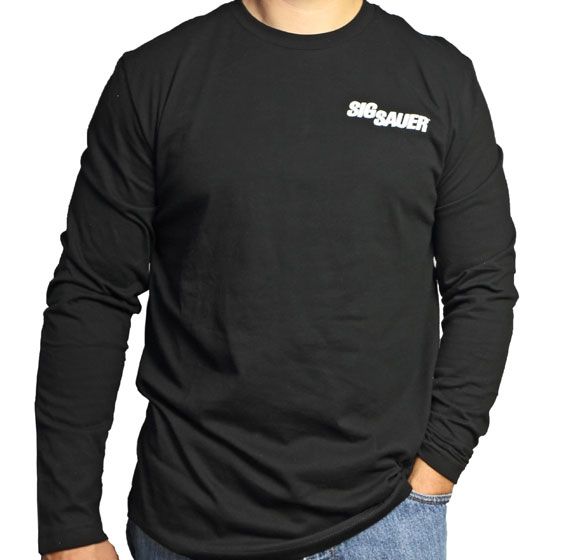 Details about   New Team S1g sauer when it counts Logo Black Mens Short Sleeve T Shirt S-3XL 