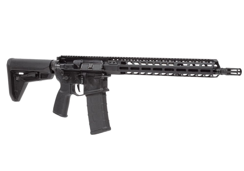 "The M400-SDI XSERIES rifle: A premium firearm featuring Sig Sauer's series of X enhancements for superior performance and versatility in any shooting scenario."