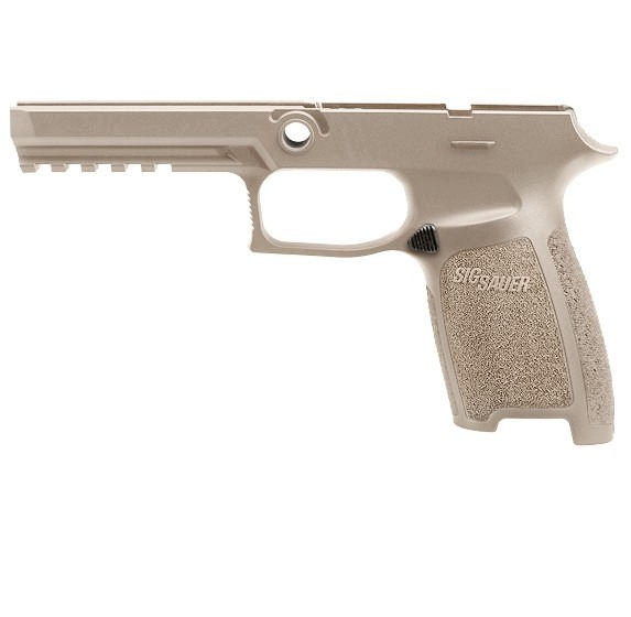 P320/P250 FULL 9MM/40/.357 GRIP MODULE - COYOTE TAN, SMALL GRIP
