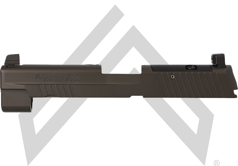 P226 LEGION 9MM 4.4" SLIDE ASSEMBLY, OPTIC READY, GRAY