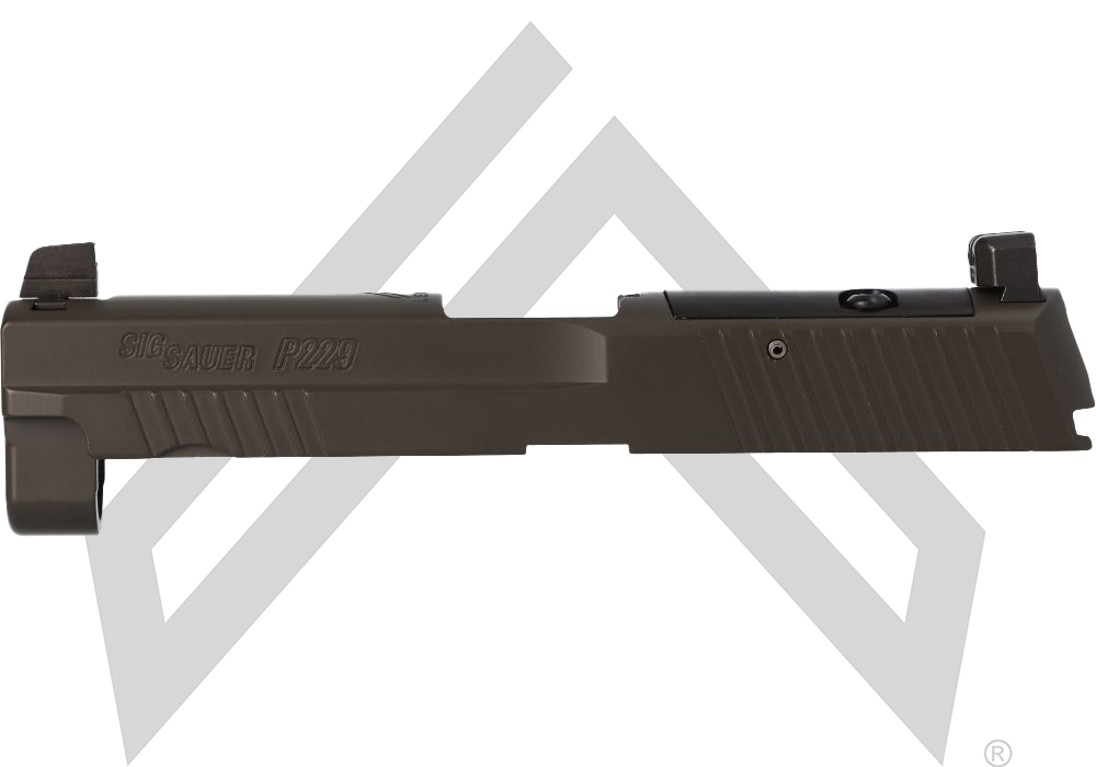 P229 LEGION 9MM 3.9" SLIDE ASSEMBLY, OPTIC READY, GRAY