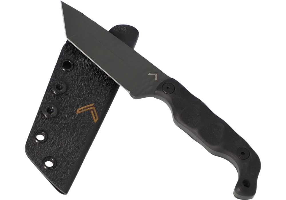 BRAVO 5 TANTO KNIFE WITH TRAINER AND SHEATH - STROUP KNIVES