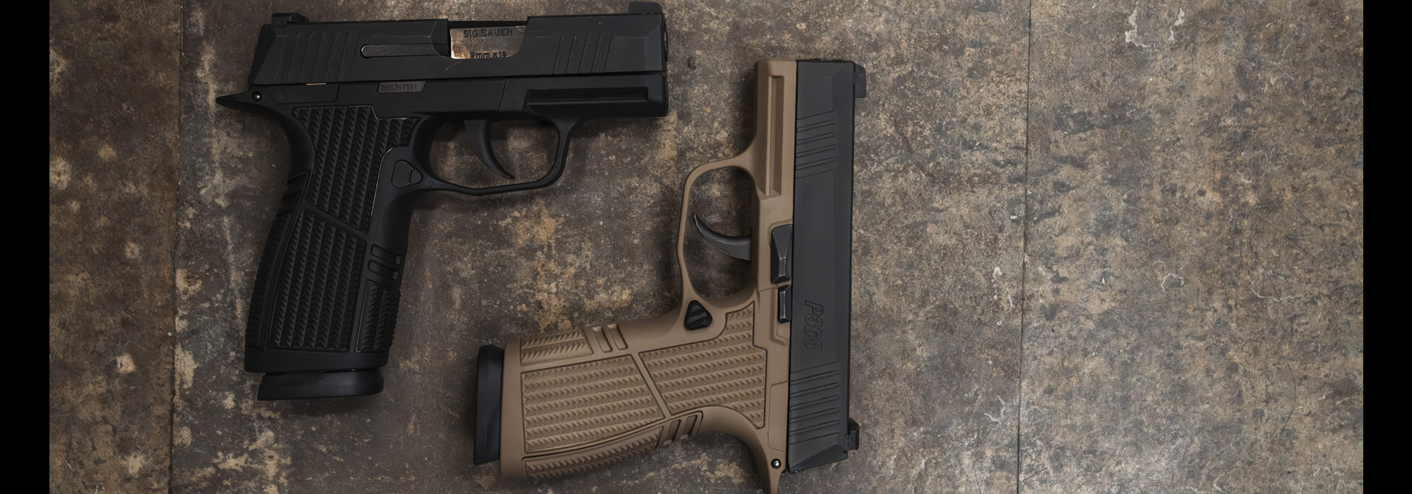 P365 9MM SNUB NOSE GRIP MODULE - BLACK - TYRANT CNC