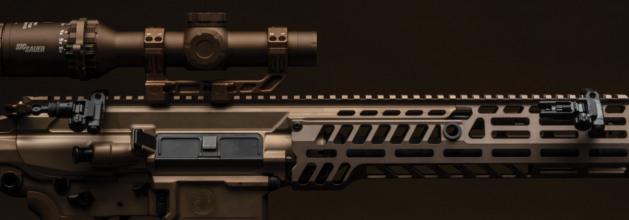 Iron Sight Set for AR Rifles | SIG SAUER Flip Up Iron Sights