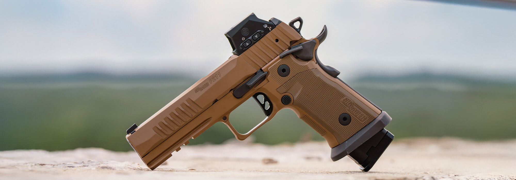 SIG SAUER P211-GT5 Coyote | Full-Size Single Action 9mm Pistol