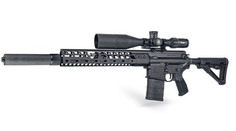 Featured product #8 is the 716DMR scoped for long range engagements. 