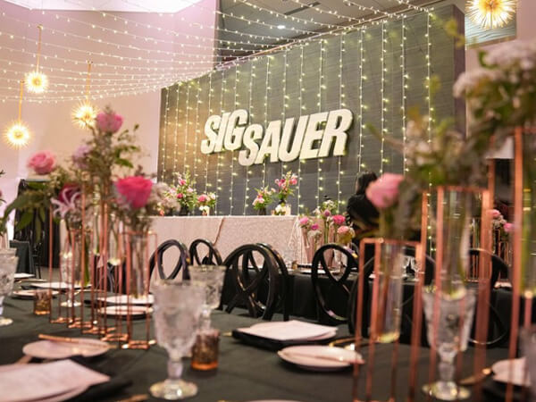 Welcome Dinner & Reception at SIG SAUER