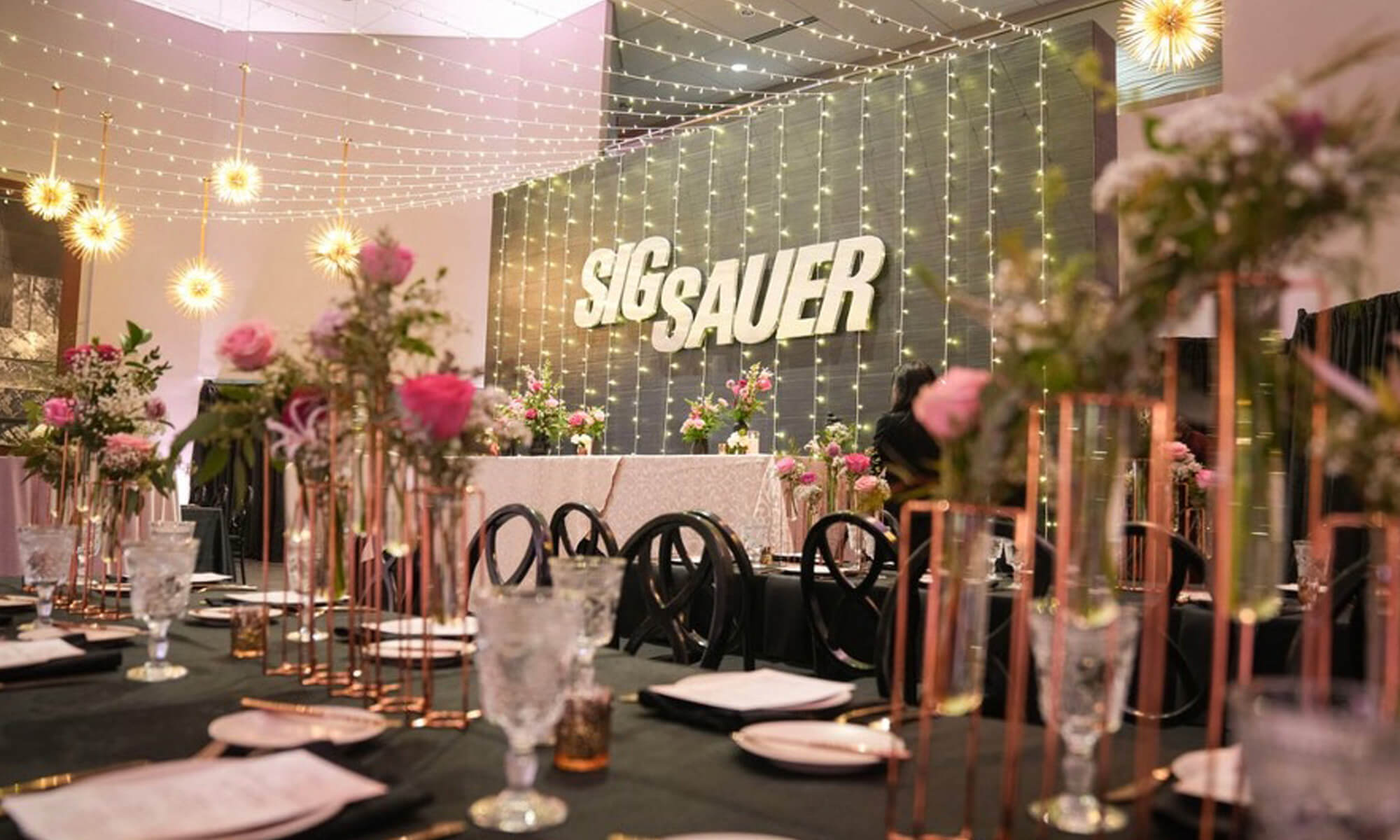 Welcome Dinner & Reception at SIG SAUER