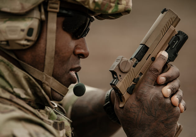 Marines approve red dot optics for pistol qualification