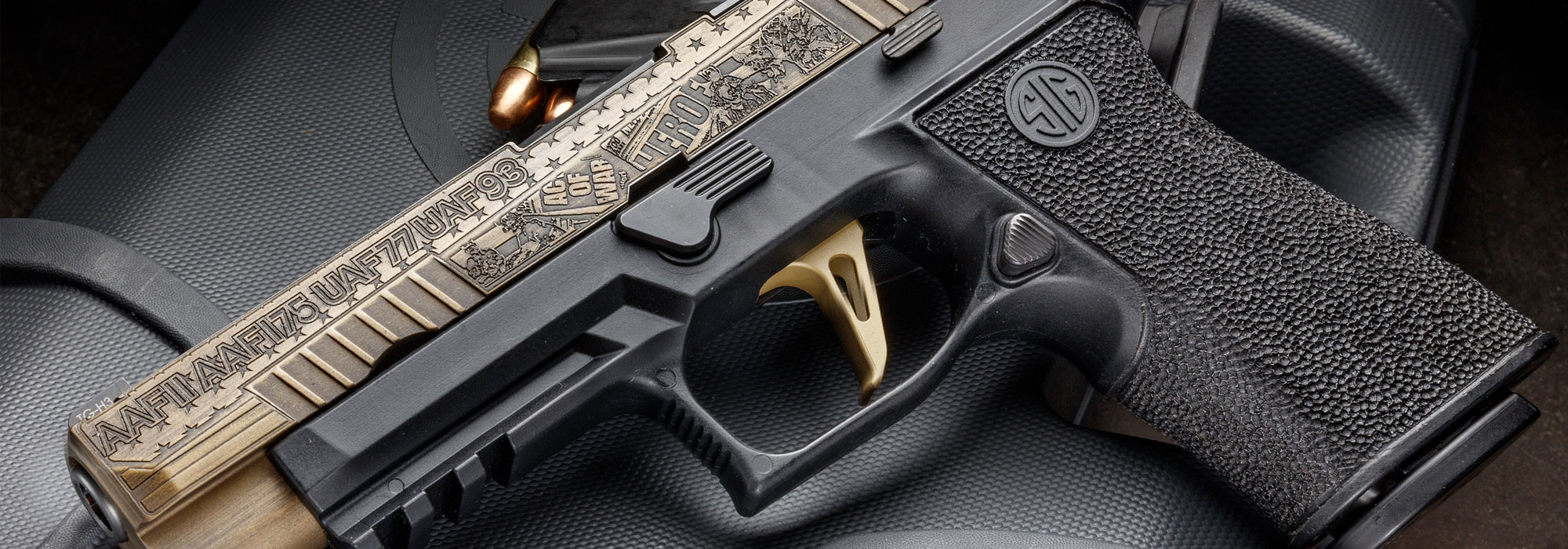 “Never Forget 9/11 Tribute” Guns & Ammo/SIG SAUER P320 FCU