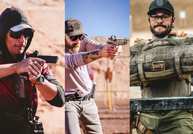 SIG SAUER Expands the Shooter Affiliate Program to include Sal Hernandez, Ian Meyers, and Kevin Lally