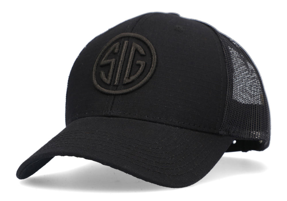 Image of SIG Black Trucker Hat