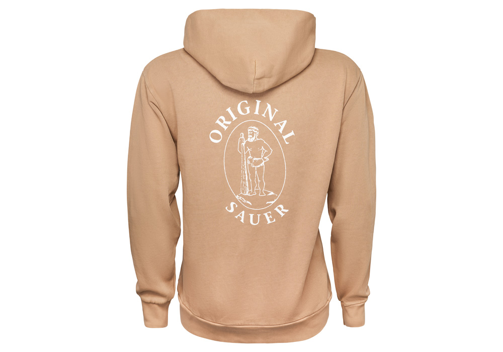 Image of ORIGINAL SAUER LOGO HOODIE - SANDSTORM