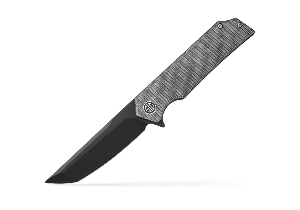 Image of SIG SAUER TSURU TANTO KNIFE - MICARTA BLACK