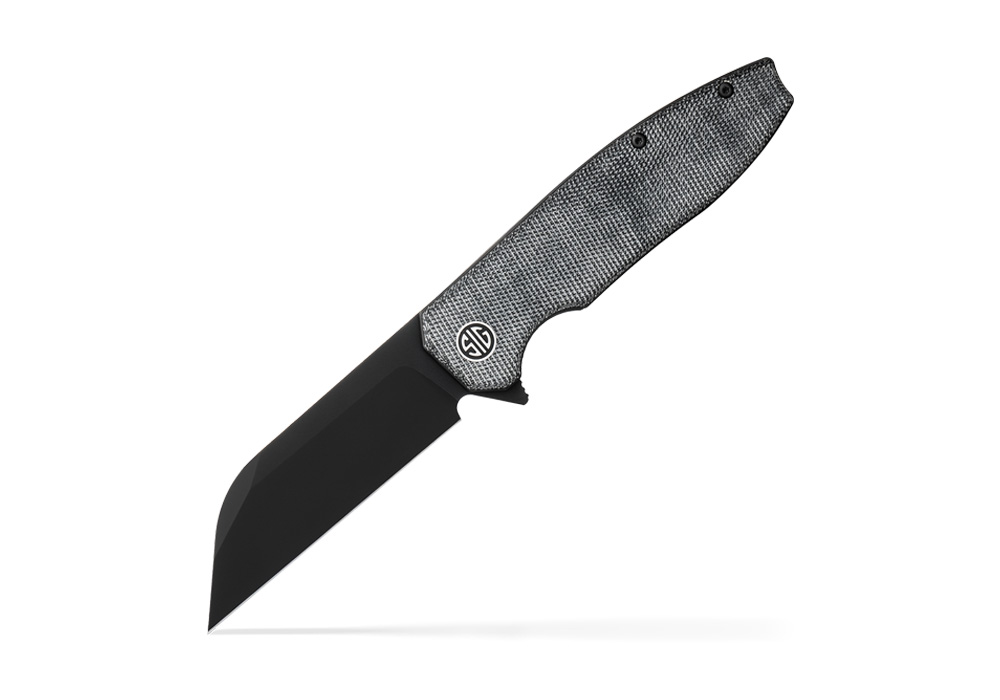 Image of SIG SAUER KARAK KNIFE - MICARTA BLACK