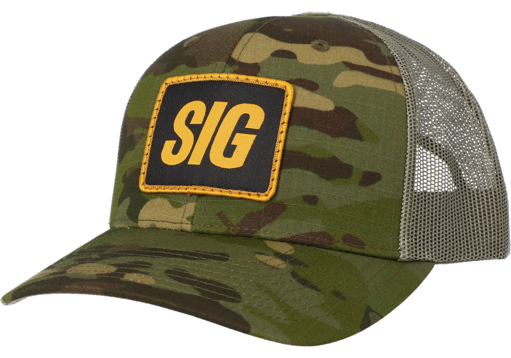 Image of SIG WOVEN PATCH HAT - MULTICAM TROPIC