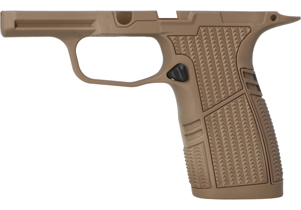 Image of P365 9MM SNUB NOSE GRIP MODULE - FDE- TYRANT CNC