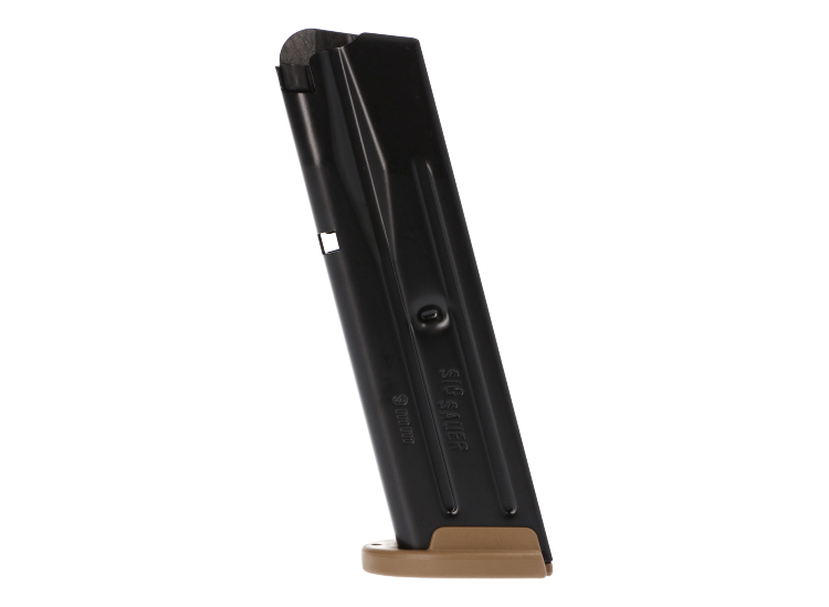 Image of P320 FULL/CARRY/M17 9MM 10RD MAGAZINE - COYOTE