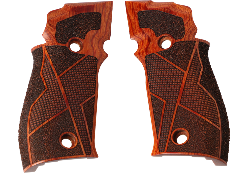 Image of GRIP SET, P226 XFIVE SAO, WOOD, COCOBOLO