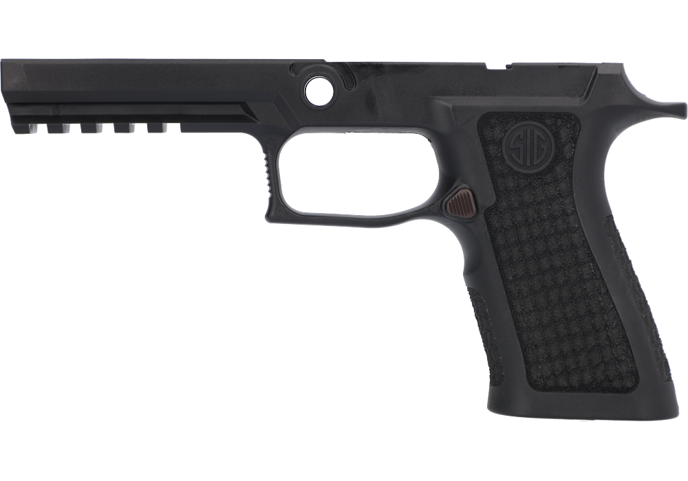 Image of P320 XFULL 9MM/40/.357 LASER ENGRAVED GRIP MODULE - BLACK, MEDIUM GRIP