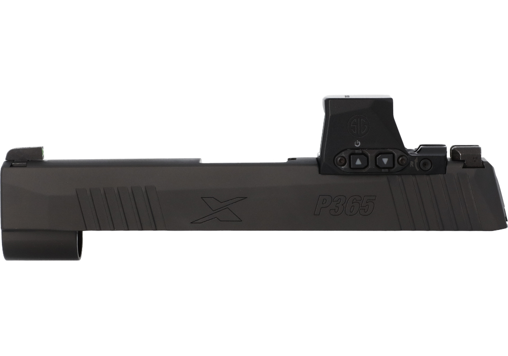 Image of P365-XL 9MM 3.7" SLIDE ASSEMBLY, ROMEO-X COMPACT, BLACK