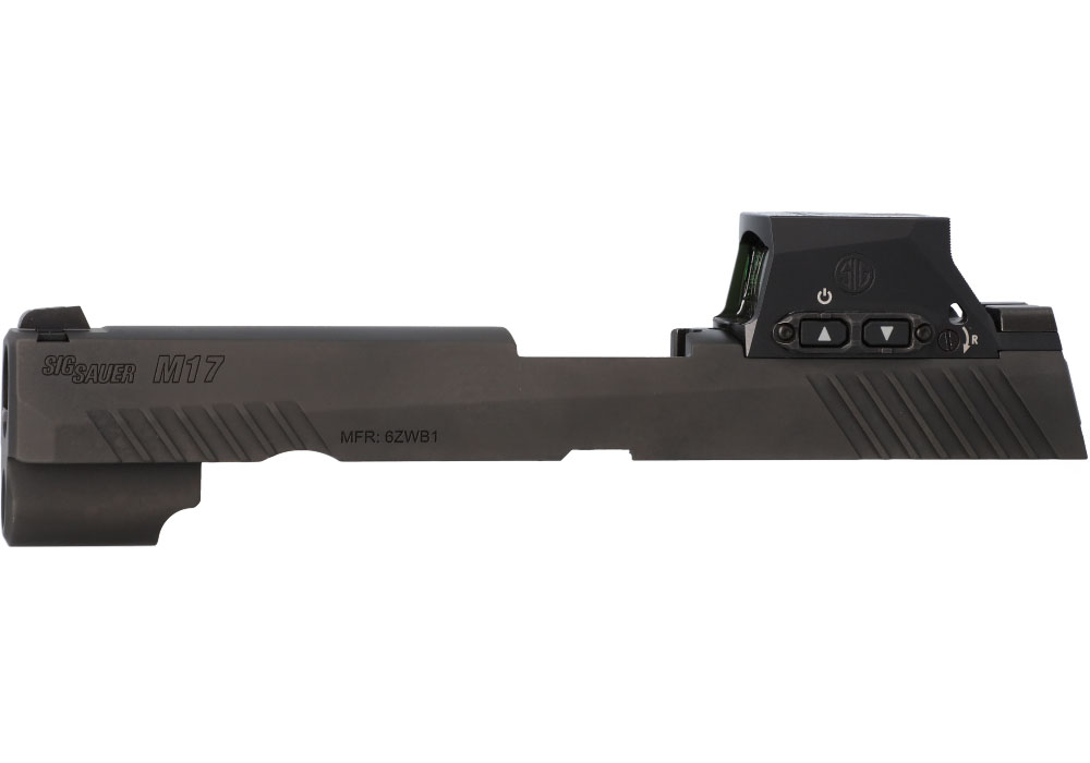 Image of P320-M17 9MM 4.7" SLIDE ASSEMBLY, ROMEO-M17, BLACK