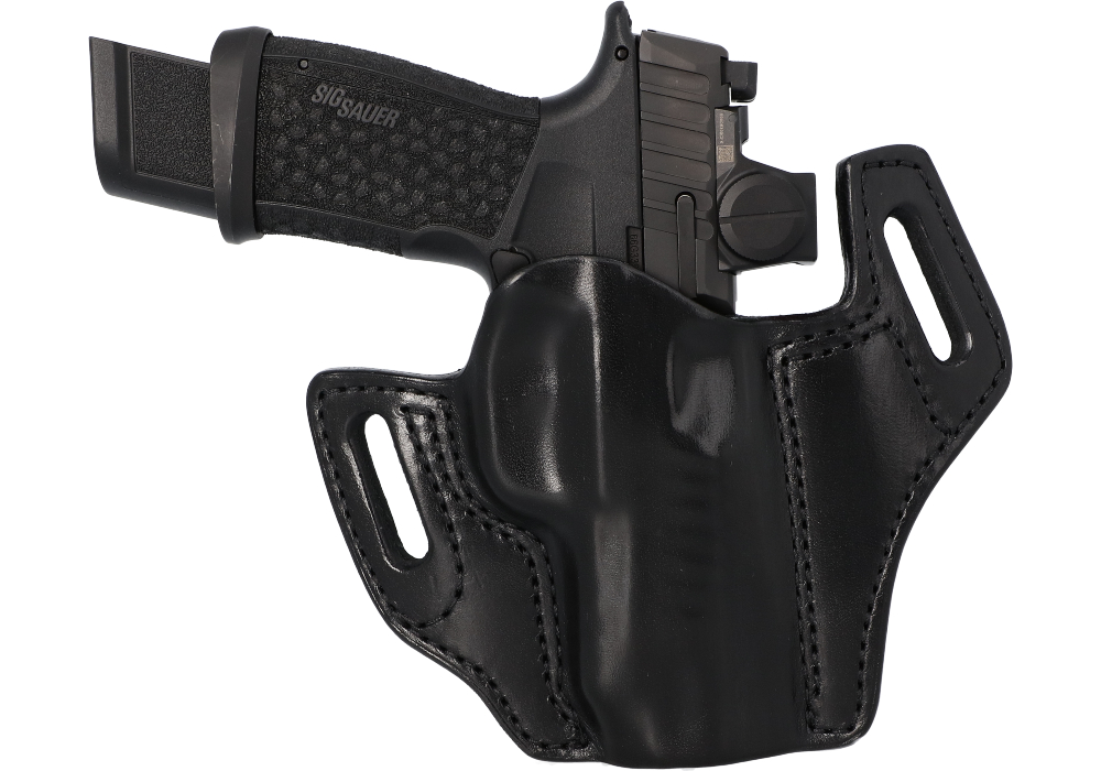 Image of P365-FUSE OWB Mitch Rosen Leather Holster - Forward Cant