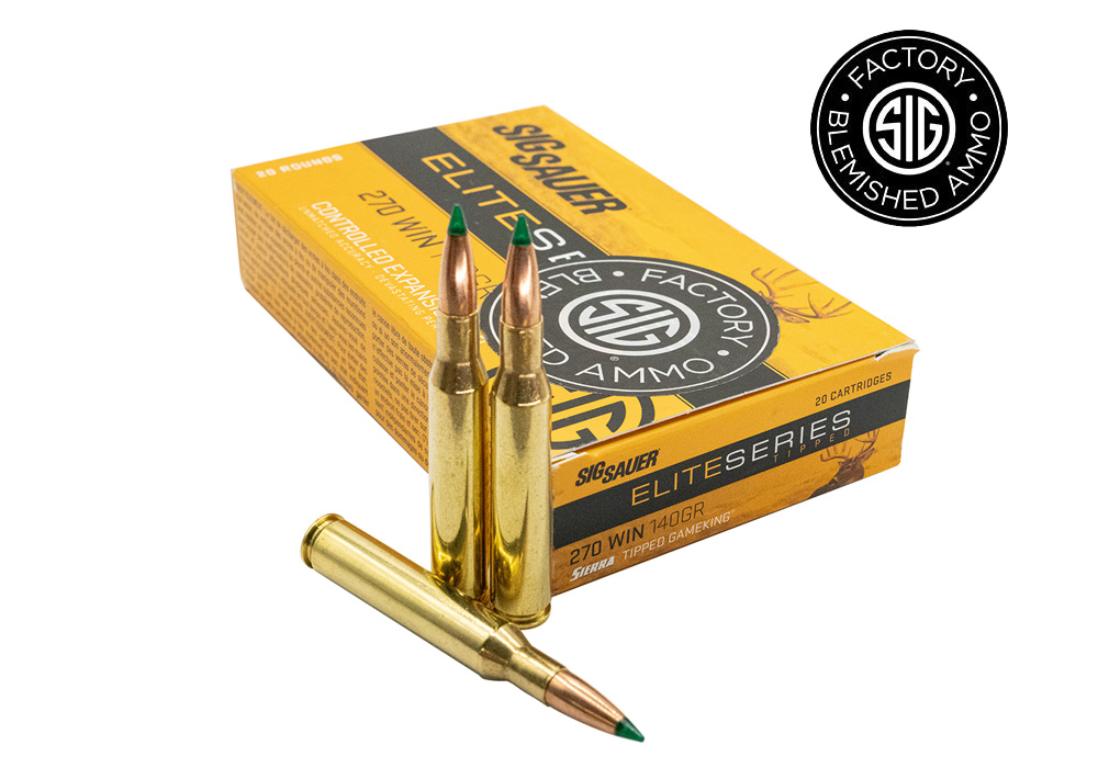 Image of 270 WIN, 140GR, ELITE SERIES POLY TIPPED-BLEMISHED