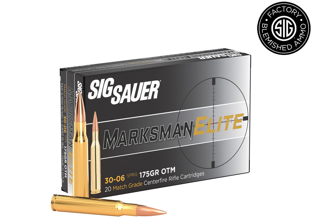 Image of 30-06 SPRG, 175GR, Elite Match Grade, OTM - Blemished