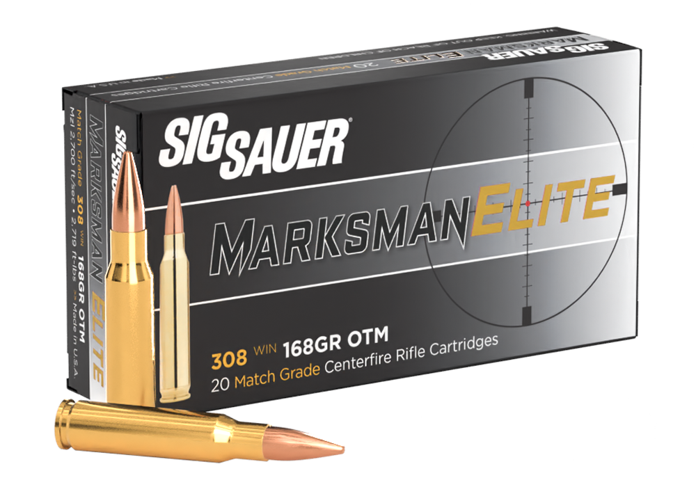 Image of 308WIN, 168GR, Elite Match Grade, OTM