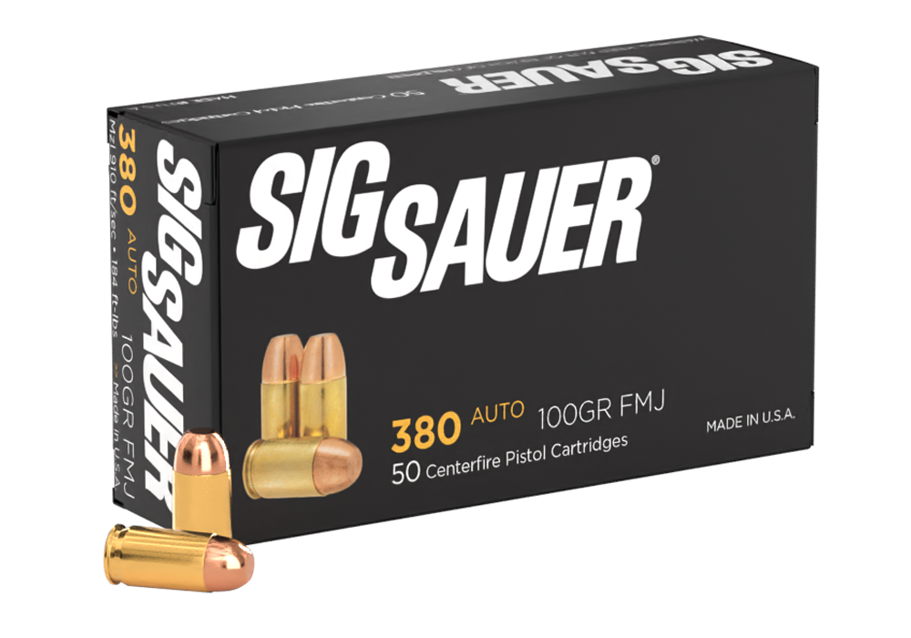 Image of 380AUTO, 100GR, Elite Ball, FMJ (50 RDS)