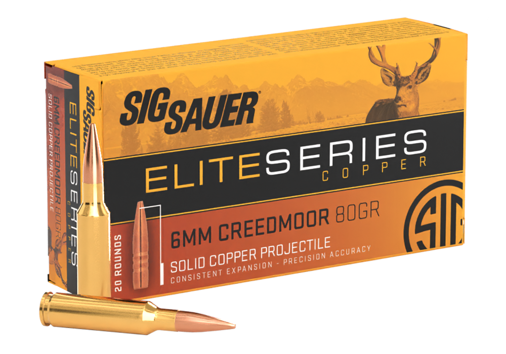 Image of 6MM Creedmoor, 80GR, Elite Copper Hunting
