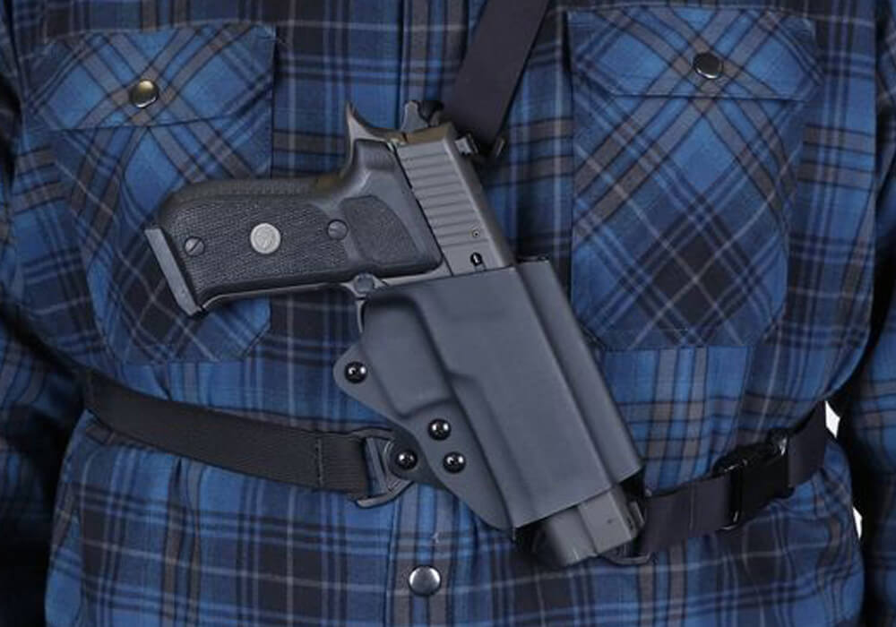 Image of BLACKPOINT TACTICAL PREMIUM CHEST HOLSTER - MULTIFIT